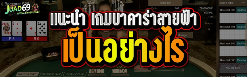 เกมบาคาร่าสายฟ้า
