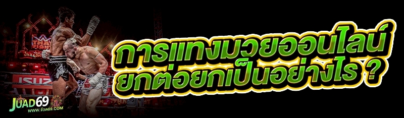 การแทงมวยออนไลน์