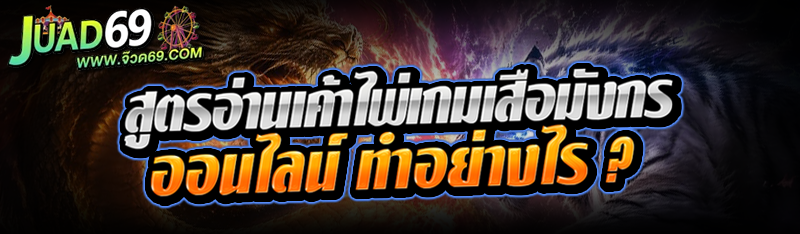 สูตรอ่านเค้าไพ่เกมเสือมังกรออนไลน์ ทำอย่างไร